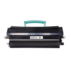 Lexmark E450H11A Black Remanufactured High Yield Toner Cartridge