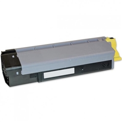 Remanufactured Okidata 43324474 Yellow Laser Toner Cartridge