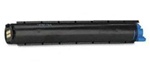 Remanufactured Okidata 43640301 Compatible Black Toner Cartridge