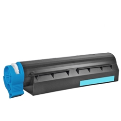 Remanufactured Okidata 43866103 Cyan Laser Toner Cartridge