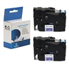 Brother TZ-541/TZe-541 P-touch Black on Blue 18mm 3/4" Label Tape
