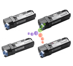 Remanufactured Xerox Phaser 6125 4-Color Toner Cartridge Set