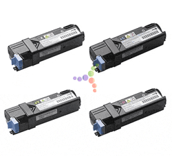 Remanufactured Xerox Phaser 6125 4-Color Toner Cartridge Set