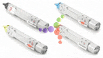 Remanufactured Xerox Phaser 6200 4-Color Laser Toner Set