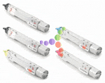 Remanufactured Xerox Phaser 6200 5-Pack Laser Toner Set