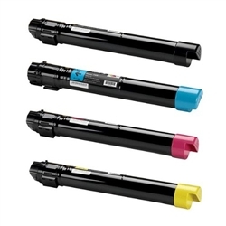 Remanufactured 4-Color Laser Toner Set for Xerox Phaser 7500