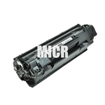 Remanufactured HP CB436A Black Laser Toner Cartridge with MICR
