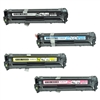 Remanufactured HP 128A 4-Color Laser Toner Cartridge Set