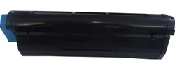 Remanufactured Okidata 43502001 Compatible Black Toner Cartridge